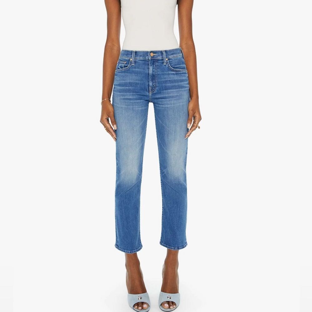 NWT Mother Denim Mid Rise Rider Ankle Jeans